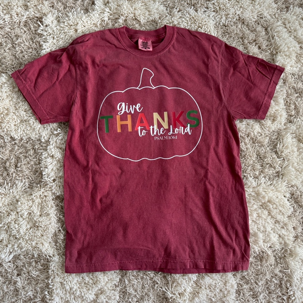 NWOT Thanks to the Lord Tshirt
